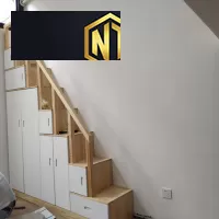 Xưởng Nội Thất Ngọc Thịnh TP. Biên Hòa - 45 mẫu tủ dưới gầm cầu thang hài hòa tính thẩm mỹ, công năng và phong thủy.